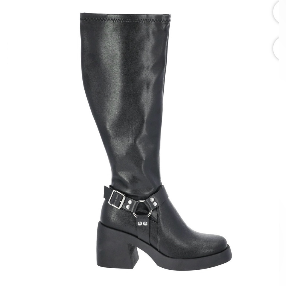 Madden NYC Women's Tall Buckle Boots size 10 new with box